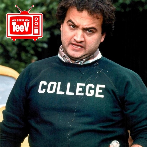 90s/Y2k. Hanes. Crewneck pullover. Classic COLLEGE sweatshirt. Men's size XL - Picture 15 of 15